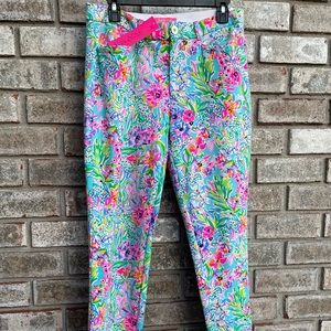 Lilly Pulitzer Alligator Isle Kelly Knit Pants